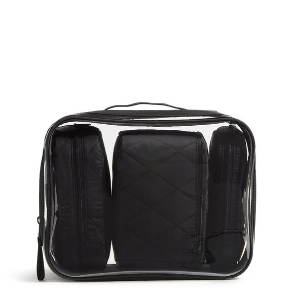 Vera Bradley Handbags - Vera Bradley Outlet Clear Moonless Night 4-piece Cosmetic Set/NWT